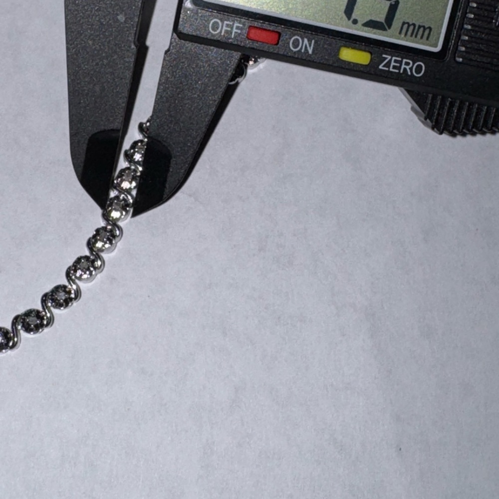 Real Diamond Necklace for women, Gift for her, Natural earth mined diamonds 1ctw - Picture 6 of 9